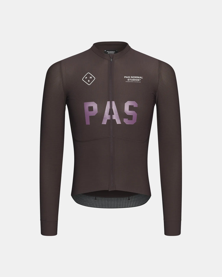 Men's PAS Mechanism Pro Long Sleeve Jersey — Dark Red