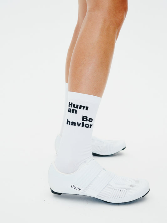 T.K.O Mechanism Socks White