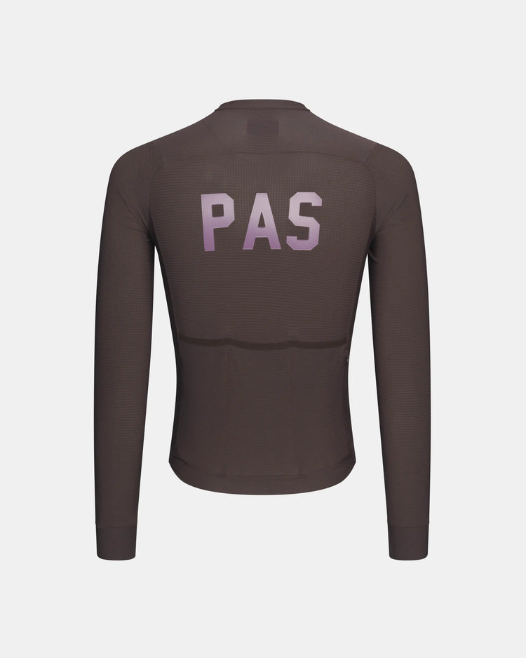 Men's PAS Mechanism Pro Long Sleeve Jersey — Dark Red