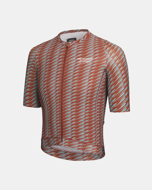 Men's Solitude Jersey - Sky Blue/Brick