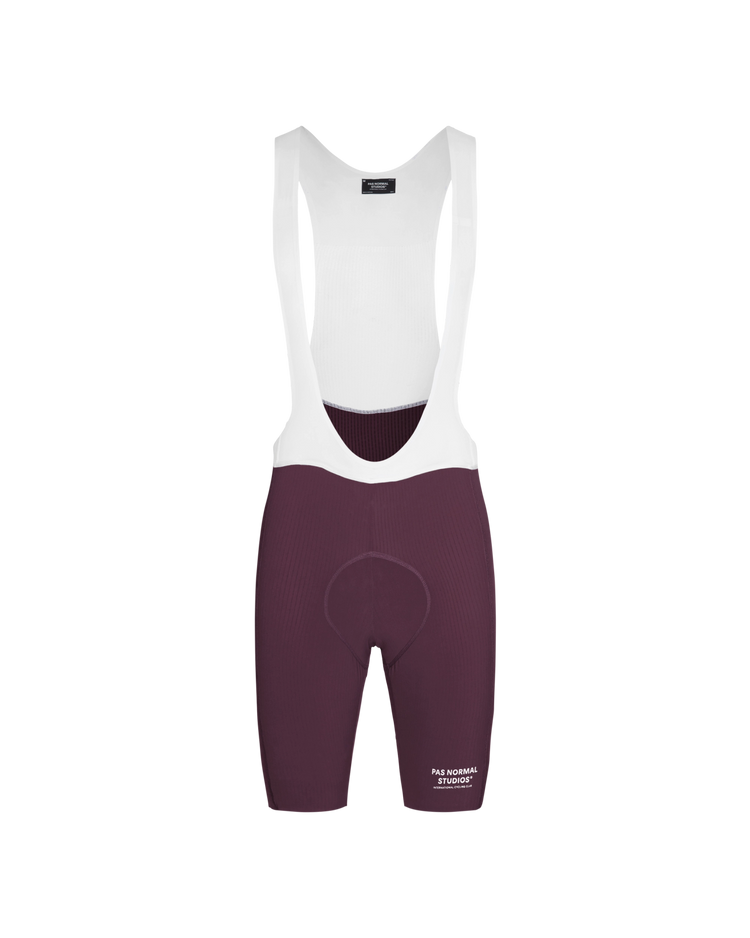 Men's Solitude Bibs - Burgundy