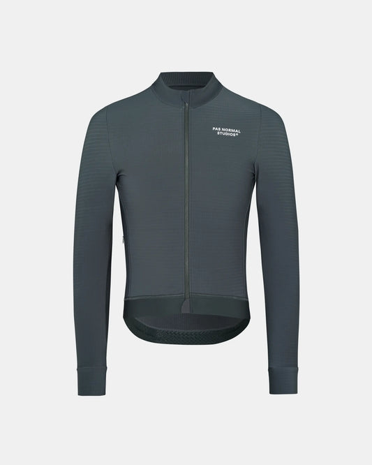 Men's Essential Long Sleeve Jersey - Dark Grey