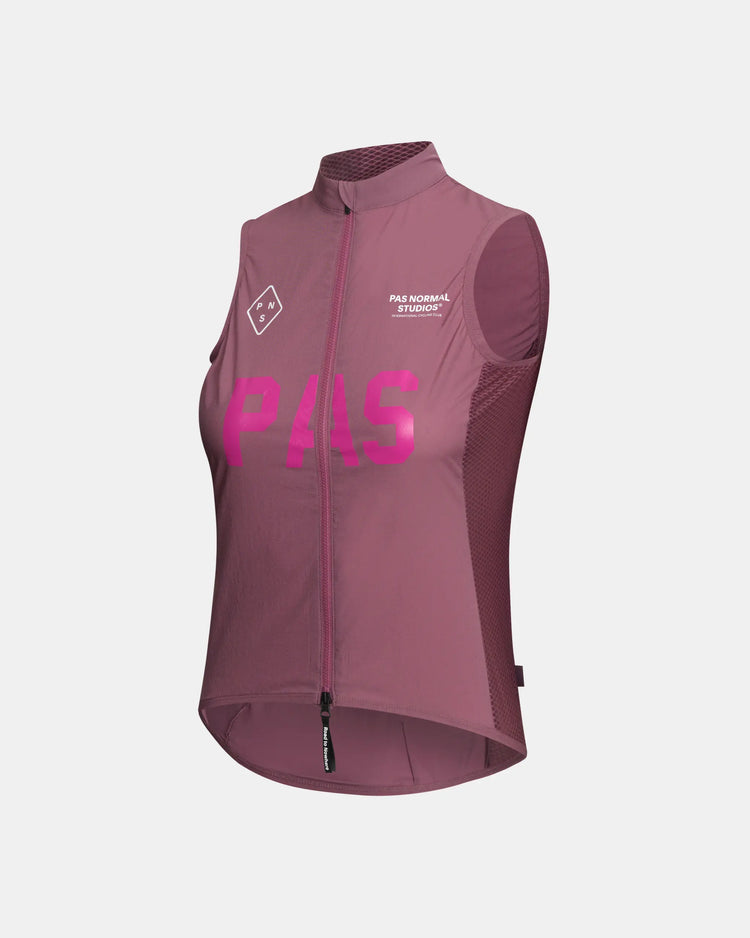 Women's PAS Mechanism Stow Away Gilet - Mauve