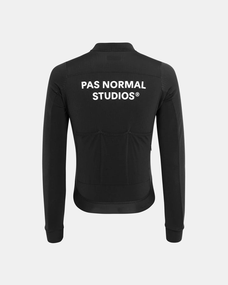 Men's Essential Long Sleeve Jersey - Black