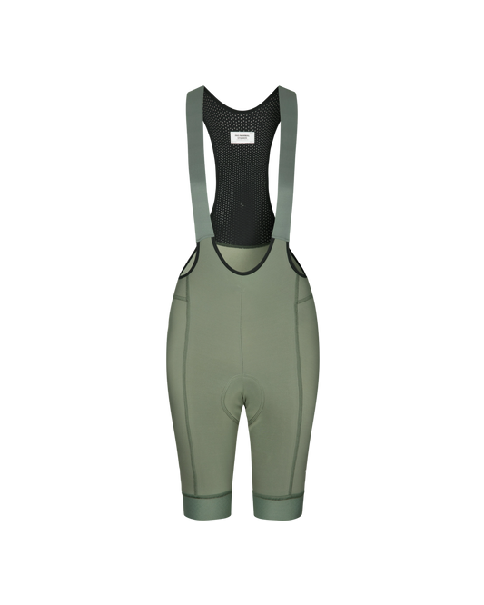 Women's Essential Thermal Bibs — Dark Celeste