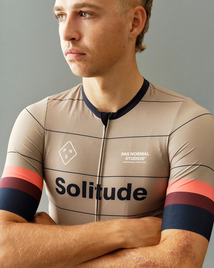 Men's Solitude Late Drop Jersey - Beige