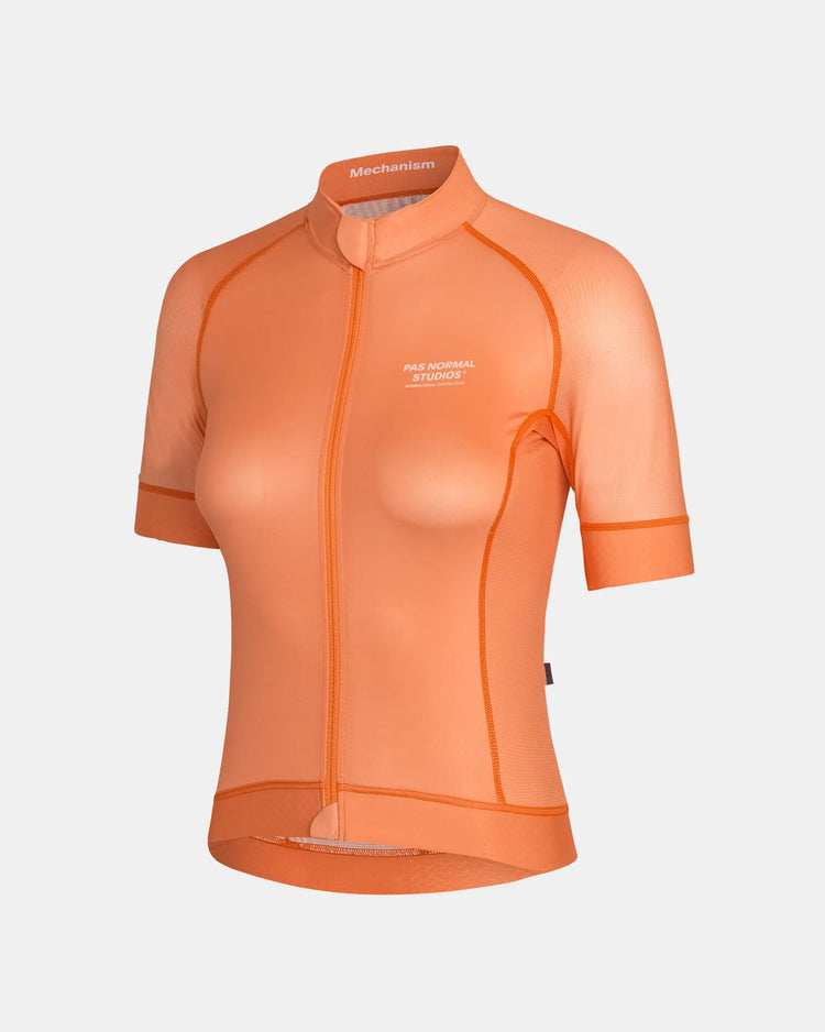 Women's Mechanism Jersey - Dark Coral