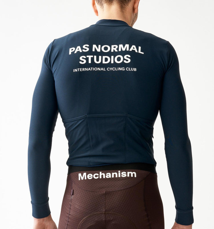 Men's Mechanism Long Sleeve Jersey - Navy