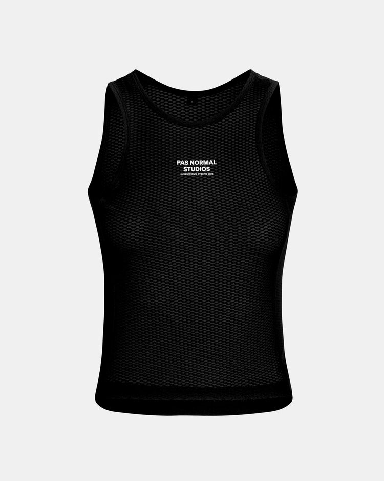 Women's sleeveless base layer - black