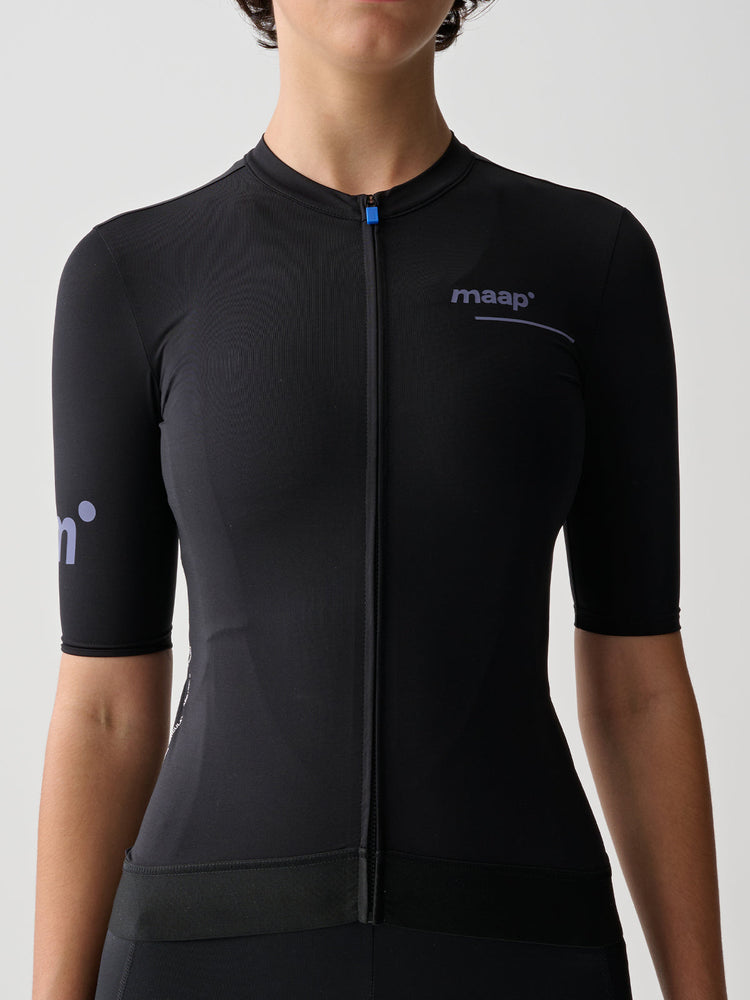 Women's Training Jersey - Black/Lavender