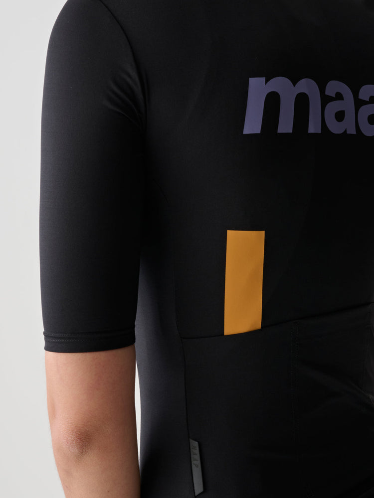 Women's Training Jersey - Black/Lavender