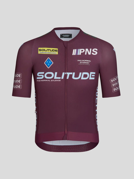 Men's Solitude Jersey Logo - Burgundy