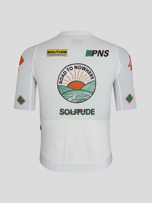 Solitude Jersey-logo voor heren - Wit