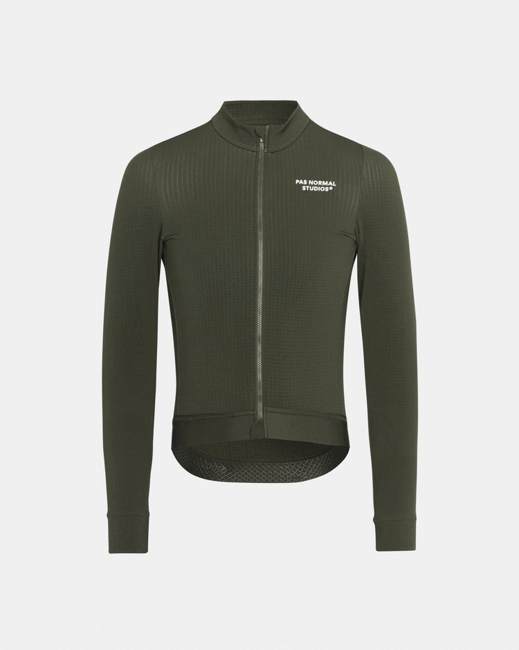 Men's Essential Long Sleeve Jersey - Olive