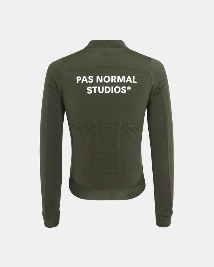 Men's Essential Long Sleeve Jersey - Olive