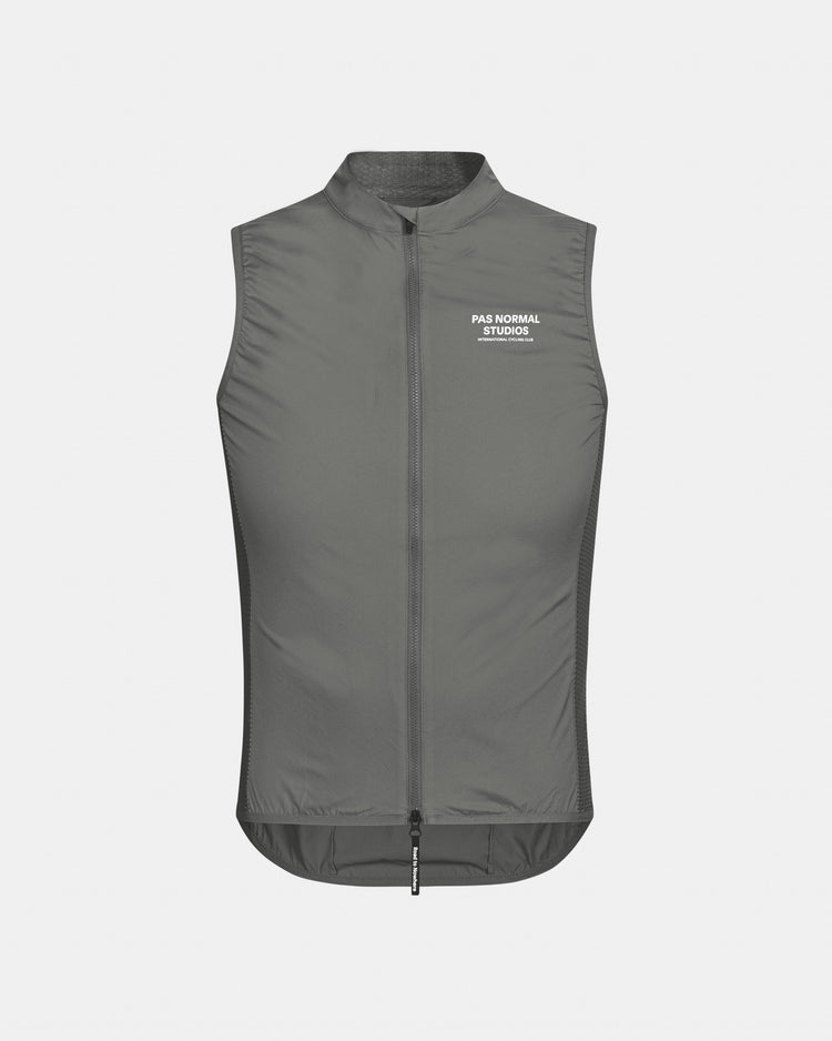 Men's Mechanism Stow Away Gilet - Medium Grey