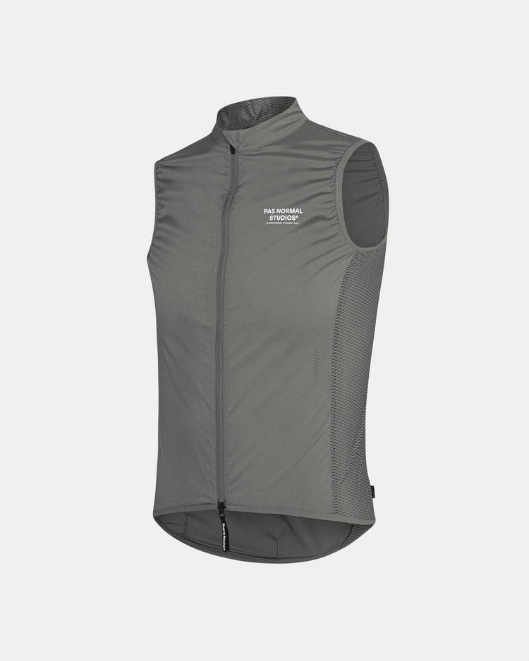 Men's Mechanism Stow Away Gilet - Medium Grey