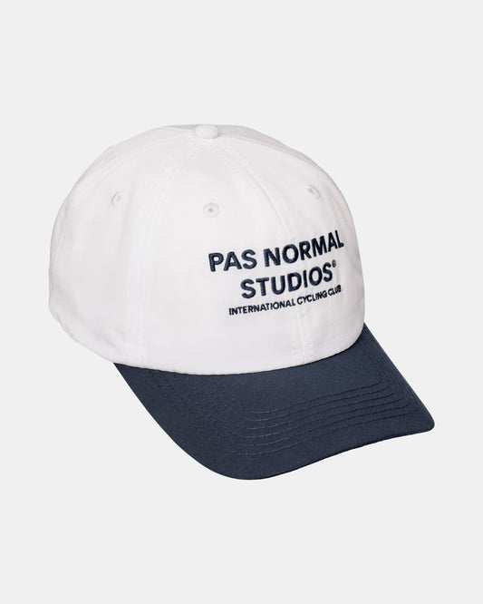 Off-Race Cap - Off White/Navy