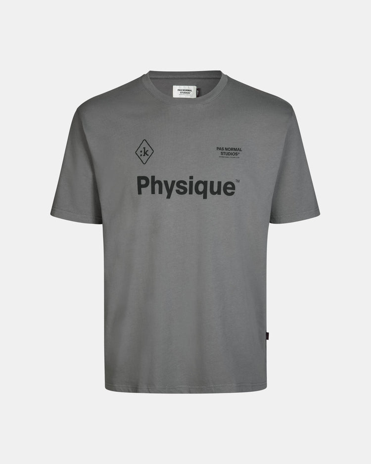 PNS X FIZIK T-SHIRT - CASTLEROCK GREY