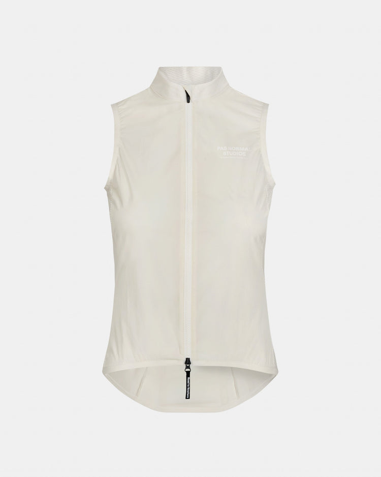 Women's Mechanism Stow Away Gilet - Off White