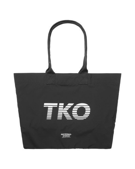 T.K.O Shield Tote Bag  - Black