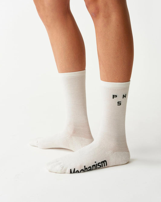 Mechanism Thermal Socks — White