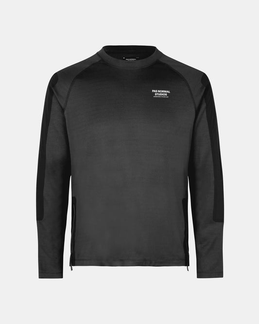 Men's Escapism Technical LS T-shirt - Black