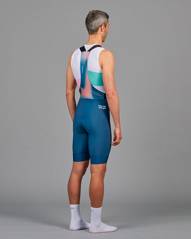 Men's Bib Short Land - Blue