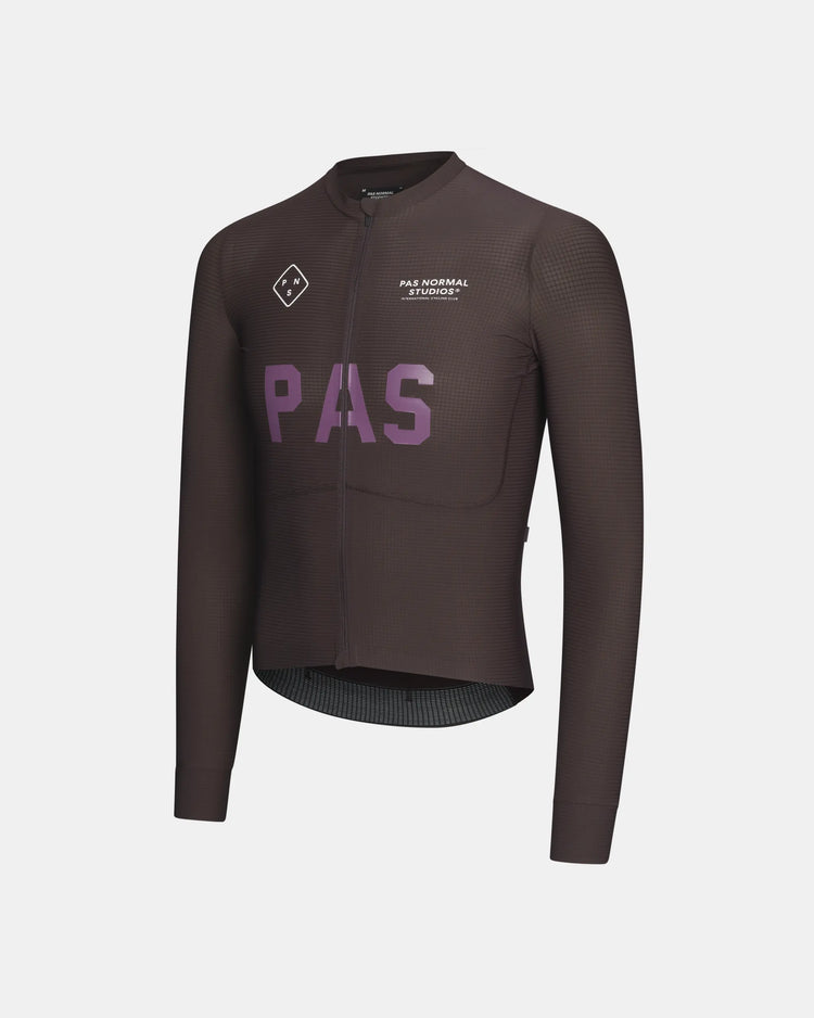 Men's PAS Mechanism Pro Long Sleeve Jersey — Dark Red