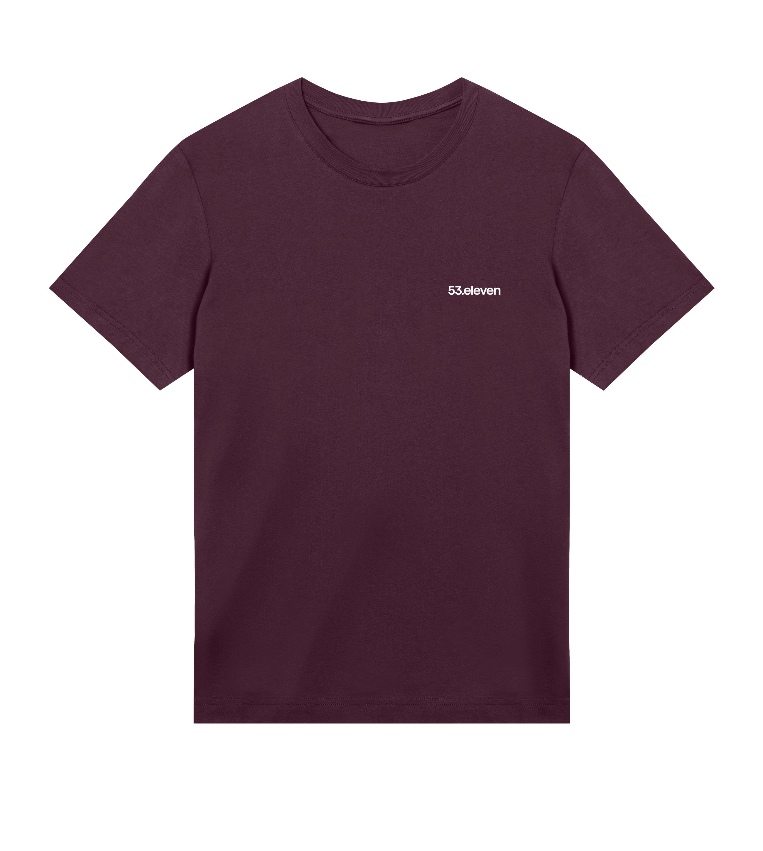 53.11 Shapes T-Shirt  - Maroon